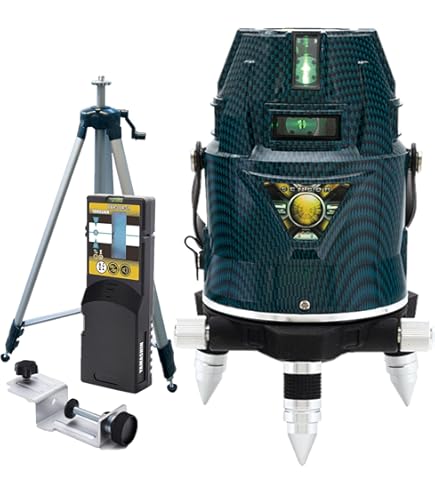 ししやま Amazon | 山真製鋸(YAMASHIN) グリーンレーザー墨出し器 【本体